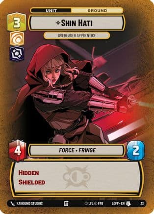 Shin Hati - Overeager Apprentice | Foil (33)  [Organized Play Promos]