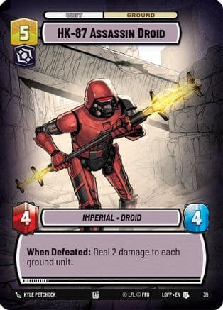 HK-87 Assassin Droid | Foil (39)  [Organized Play Promos]