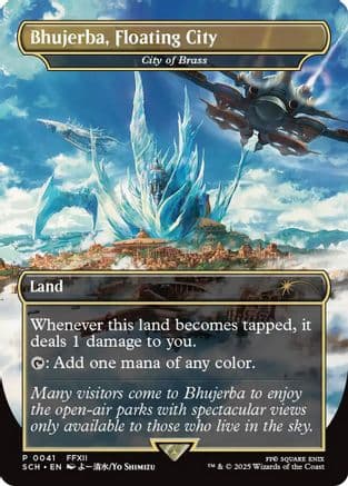 Bhujerba, Floating City - City of Brass (041) [Game Day & Store Championship Promos]  Foil