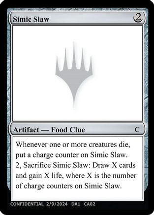 Simic Slaw () [Un-Known Event Playtest Cards]