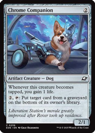 Chrome Companion (236) [Edge of Eternities]  Foil