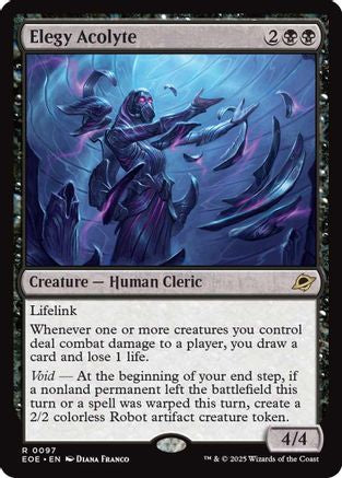 Elegy Acolyte (097) [Edge of Eternities]  Foil