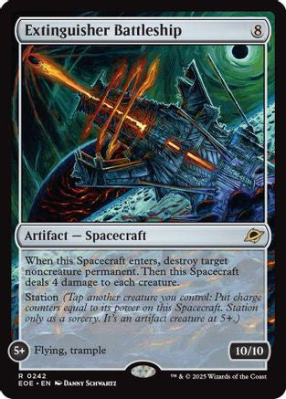 Extinguisher Battleship (242) [Edge of Eternities]  Foil