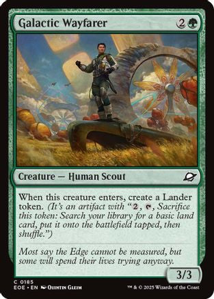 Galactic Wayfarer (185) [Edge of Eternities]  Foil