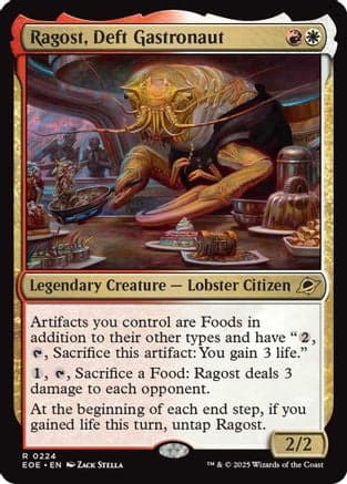 Ragost, Deft Gastronaut (224) [Edge of Eternities]  Foil