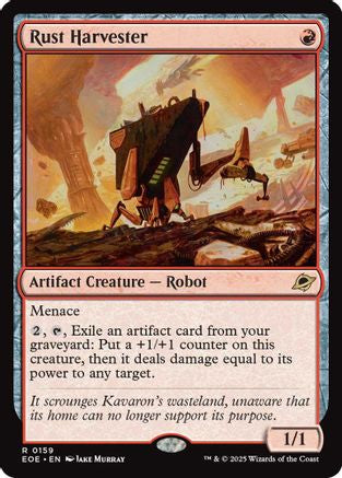 Rust Harvester (159) [Edge of Eternities]  Foil