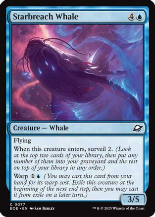 Starbreach Whale (077) [Edge of Eternities]