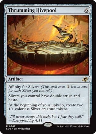 Thrumming Hivepool (247) [Edge of Eternities]  Foil