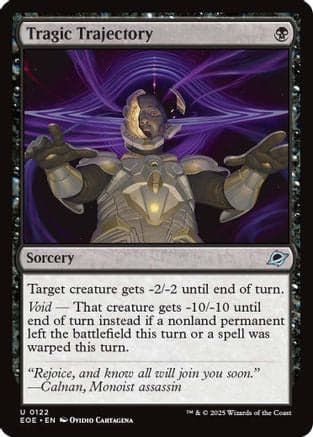 Tragic Trajectory (122) [Edge of Eternities]  Foil