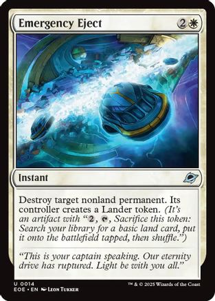 Emergency Eject (014) [Edge of Eternities]