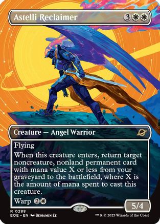 Astelli Reclaimer (Borderless) (288) [Edge of Eternities]  Foil
