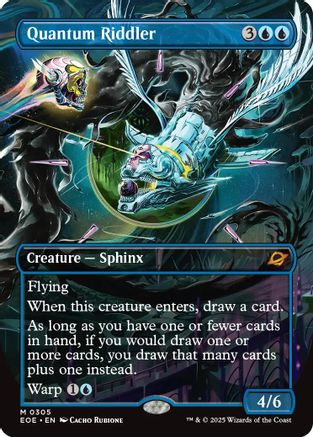 Quantum Riddler (Borderless) (305) [Edge of Eternities]