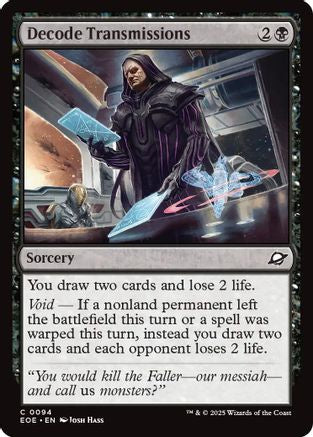 Decode Transmissions (094) [Edge of Eternities]  Foil