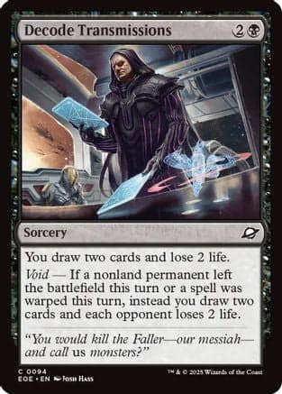 Decode Transmissions (094) [Edge of Eternities]