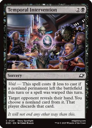 Temporal Intervention (120) [Edge of Eternities]