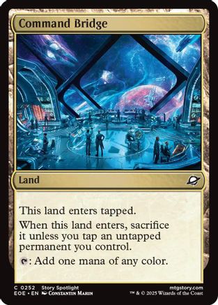 Command Bridge (252) [Edge of Eternities]  Foil