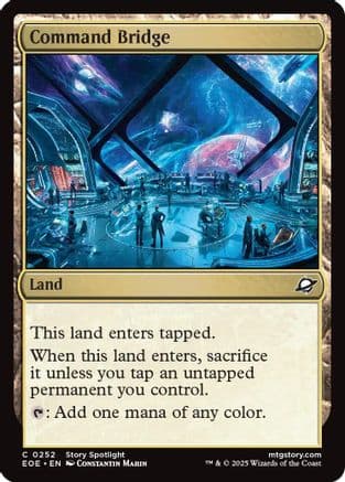 Command Bridge (252) [Edge of Eternities]  Foil