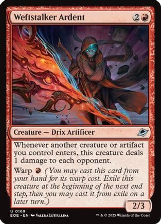 Weftstalker Ardent (169) [Edge of Eternities]  Foil