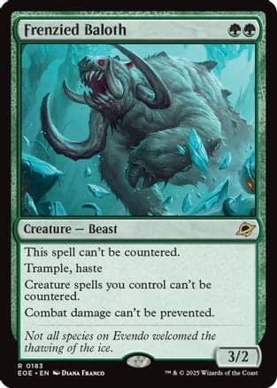 Frenzied Baloth (183) [Edge of Eternities]  Foil