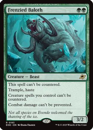 Frenzied Baloth (183) [Edge of Eternities]  Foil