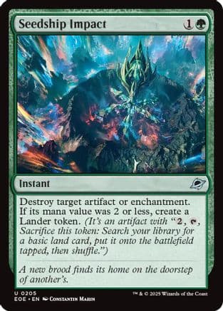 Seedship Impact (205) [Edge of Eternities]  Foil