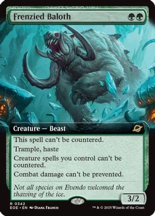 Frenzied Baloth (Extended Art) (342) [Edge of Eternities]