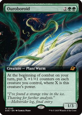 Ouroboroid (Extended Art) (345) [Edge of Eternities]  Foil