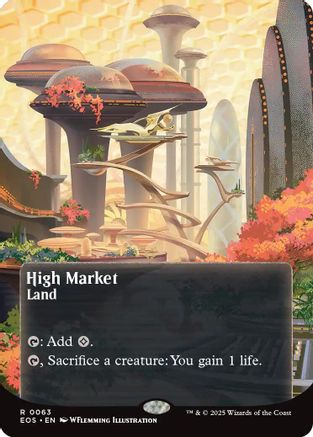 High Market (0063) (Borderless) (063) [Edge of Eternities: Stellar Sights]