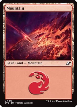 Mountain (0273) (273) [Edge of Eternities]  Foil