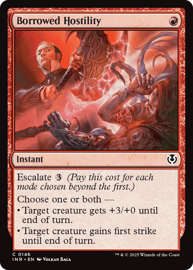 Borrowed Hostility (-146) [Innistrad Remastered]