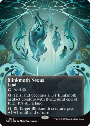 Blinkmoth Nexus (0138) (Borderless) (Galaxy Foil) (138) [Edge of Eternities: Stellar Sights]  Foil