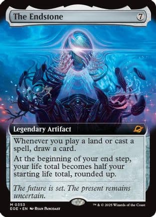 The Endstone (Extended Art) (353) [Edge of Eternities]  Foil
