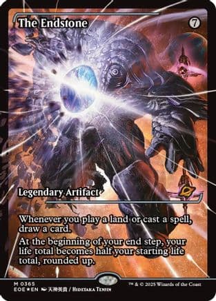 The Endstone (Showcase) (365) [Edge of Eternities]  Foil