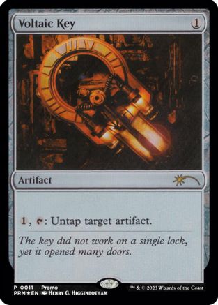 Voltaic Key (Graphic Novel Insert) (011) [Media Promos]  Foil