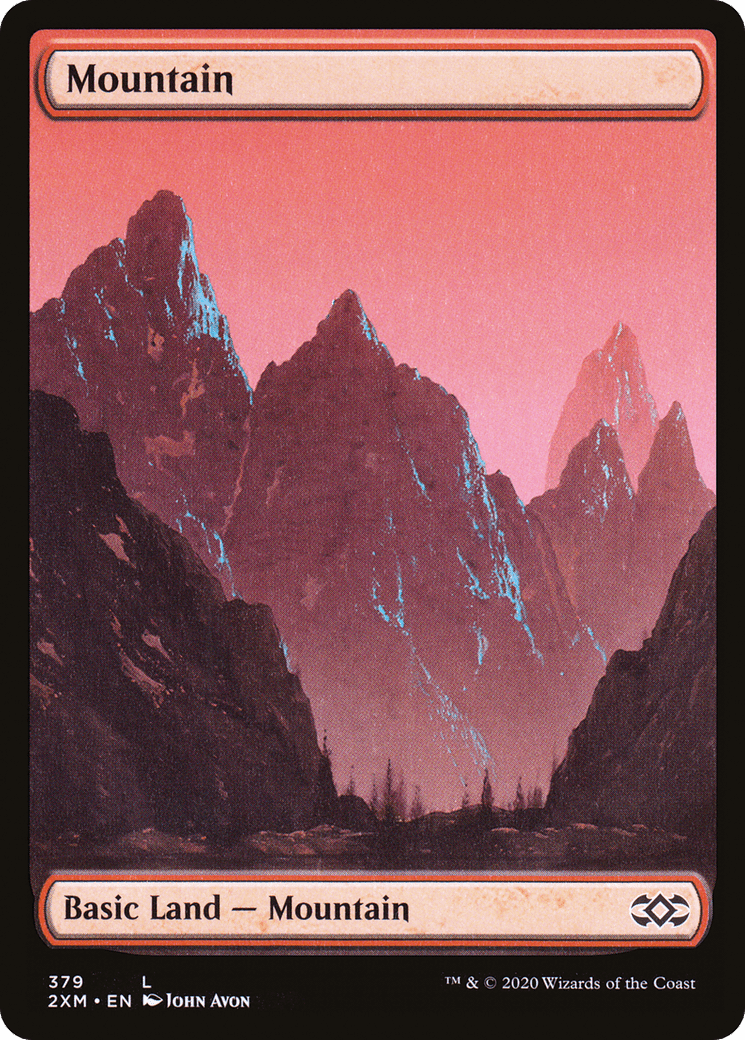 Mountain (379) [Double Masters] Foil