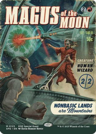 Magus of the Moon (Borderless) (125) [Special Guests]  Foil