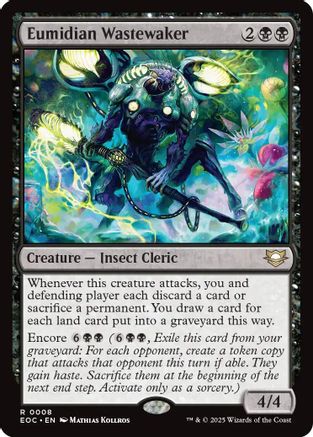 Eumidian Wastewaker |  (008) [Commander: Edge of Eternities]