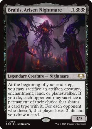 Braids, Arisen Nightmare |  (082) [Commander: Edge of Eternities]