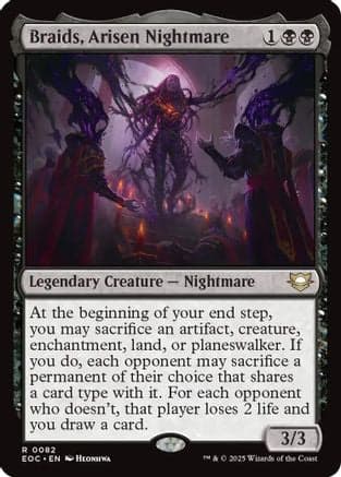 Braids, Arisen Nightmare |  (082) [Commander: Edge of Eternities]
