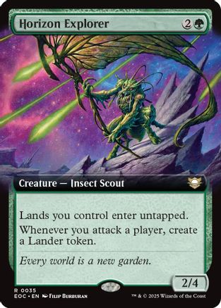 Horizon Explorer (Extended Art) |  (035) [Commander: Edge of Eternities]