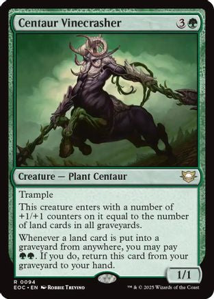 Centaur Vinecrasher |  (094) [Commander: Edge of Eternities]