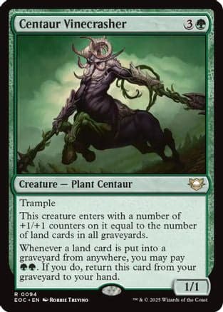 Centaur Vinecrasher |  (094) [Commander: Edge of Eternities]