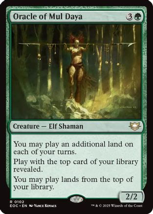 Oracle of Mul Daya (102) [Commander: Edge of Eternities]