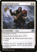 Improvised Armor 10/261 (Dominaria Remastered)  - Foil