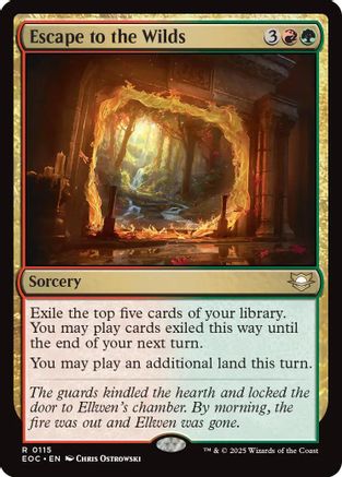 Escape to the Wilds |  (115) [Commander: Edge of Eternities]