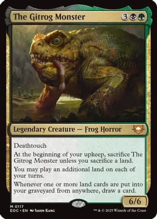 The Gitrog Monster |  (117) [Commander: Edge of Eternities]