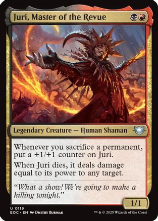 Juri, Master of the Revue |  (119) [Commander: Edge of Eternities]