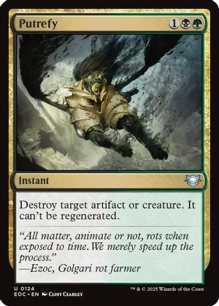 Putrefy |  (124) [Commander: Edge of Eternities]
