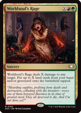 Worldsoul's Rage |  (130) [Commander: Edge of Eternities]