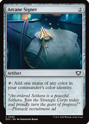 Arcane Signet (053) [Commander: Edge of Eternities]